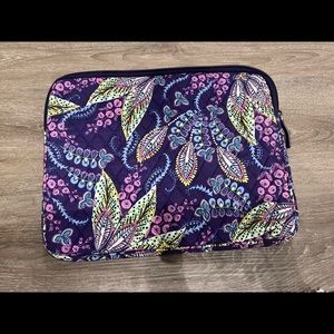 Purple Vera Bradley Laptop Bag
